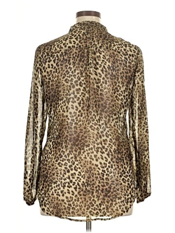 Dots Long Sleeve Blouse (view 2)