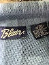 Blair 100% Acrylic Black Blue Pullover Sweater Size L - photo 7