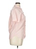 Assorted Brands Color Block Pink Short Sleeve Blouse Size XL (estimated) - photo 4