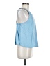 MNG 100% Lyocell Blue Tank Top Size M - photo 4