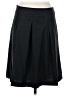 BCBGMAXAZRIA Solid Black Wool Skirt Size 2 - photo 2