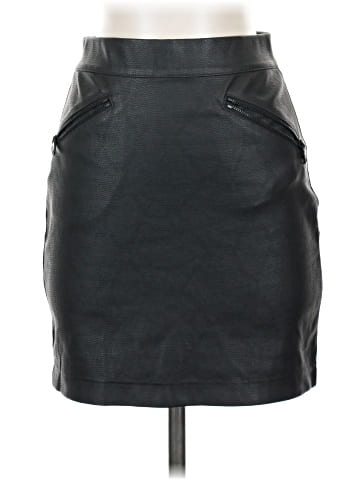 Armani Exchange Faux Leather Skirt (view 1)