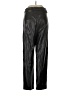 Veronica Beard 100% Polyurethane Metallic Black Casual Pants Size 6 - photo 2