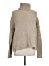 Vince. Solid Tan Turtleneck Sweater Size L - photo 1