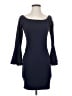 Sugar Lips Solid Blue Cocktail Dress Size XS (estimated) - photo 1