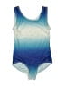 Danskin Tie-dye Blue One Piece Swimsuit Size S (kids) - photo 1