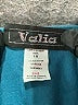 Valia Solid Teal Jumpsuit Size 1X - photo 4