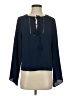 Vince Camuto Blue Long Sleeve Blouse Size XS - photo 1