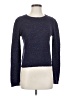Theory Tweed Blue Wool Pullover Sweater Size S - photo 1