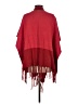 CAbi Color Block Red Poncho Size XS - Sm - photo 2