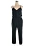 Madewell 100% Polyester Solid Black Jumpsuit Size XL - photo 1