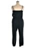 Madewell 100% Polyester Solid Black Jumpsuit Size XL - photo 2