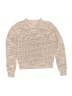 Woven Heart Tweed Tan Pullover Sweater Size S (kids) - photo 1