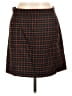 Ann Taylor LOFT Plaid Black Brown Casual Skirt Size 10 - photo 1