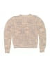 Woven Heart Tweed Tan Pullover Sweater Size S (kids) - photo 2