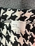 Dee Elly 100% Polyester Houndstooth White Casual Skirt Size M - photo 4