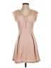 BCBGeneration 100% Polyester Pink Cocktail Dress Size 4 - photo 1