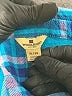 Woolrich 100% Cotton Plaid Blue Long Sleeve Button-Down Shirt Size XL - photo 7