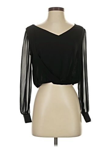 Smith Long Sleeve Silk Top (view 1)