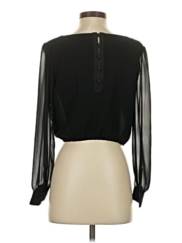 Smith Long Sleeve Silk Top (view 2)