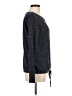 ALTERNATIVE Metallic Gray Pullover Sweater Size M - photo 4