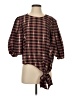 Vince Camuto 100% Polyester Brown 3/4 Sleeve Blouse Size S - photo 1