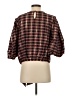 Vince Camuto 100% Polyester Brown 3/4 Sleeve Blouse Size S - photo 2