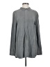 J.Jill Gray Long Sleeve Button-Down Shirt Size S - photo 1