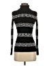 Spense Stripes Black Turtleneck Sweater Size S - photo 1