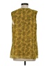 CAbi 100% Polyester Yellow Sleeveless Blouse Size S - photo 2