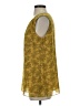 CAbi 100% Polyester Yellow Sleeveless Blouse Size S - photo 5