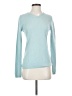 Charles Nolan 100% Cashmere Blue Cashmere Pullover Sweater Size S - photo 1