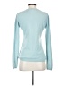 Charles Nolan 100% Cashmere Blue Cashmere Pullover Sweater Size S - photo 2