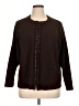 Cathy Daniels Brown Cardigan Size XL - photo 1