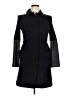Diane von Furstenberg Black Wool Coat Size 6 - photo 1