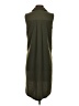 W by Worth Solid Green Casual Dress Size 2 - photo 2