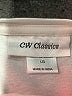 CW Classics 100% Cotton White Short Sleeve Top Size L - photo 7