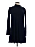 BCBGeneration Solid Blue Casual Dress Size M - photo 1