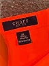 Chaps 100% Polyester Orange Long Sleeve Blouse Size XL - photo 7