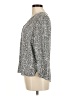 Amazon Essentials 100% Viscose Gray 3/4 Sleeve Blouse Size M - photo 5