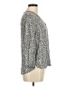 Amazon Essentials 100% Viscose Gray 3/4 Sleeve Blouse Size M - photo 4