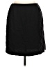 DKNY 100% Wool Solid Black Wool Skirt Size 10 - photo 1