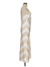 ASOS Design 100% Polyester Stripes Tan Cocktail Dress Size 6 - photo 4