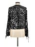 Joseph Ribkoff Animal Print Black Long Sleeve Blouse Size 6 - photo 2