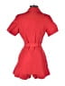 Glam Solid Red Romper Size S - photo 2
