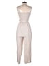 Intermix Solid Tan Jumpsuit Size 6 - photo 2
