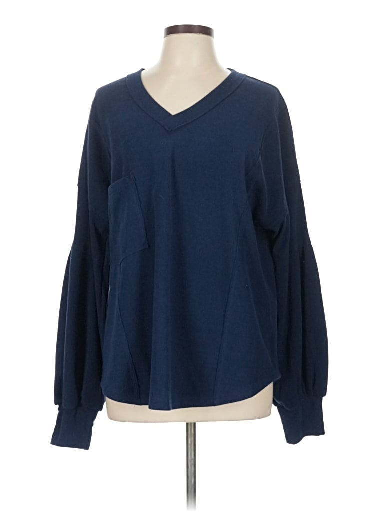 Pre-owned Btfbm Pullover Sweater In Blue