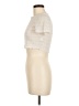 Shein Ivory Short Sleeve Turtleneck Size 6 - photo 5