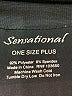 Sensational Collections Solid Black Track Pants One size - photo 5