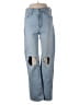 Madewell Hearts Blue Jeans Size 28 waist - photo 1
